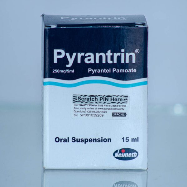 Pyrantrin Pyantel Pamoate