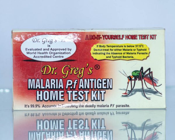 Dr Greg's Malaria P.f Antigen Home Test Kit